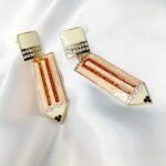 Pencil Zircon Earrings - Image 3