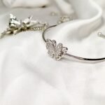 Silver butterfly Stainless steel Handcuff