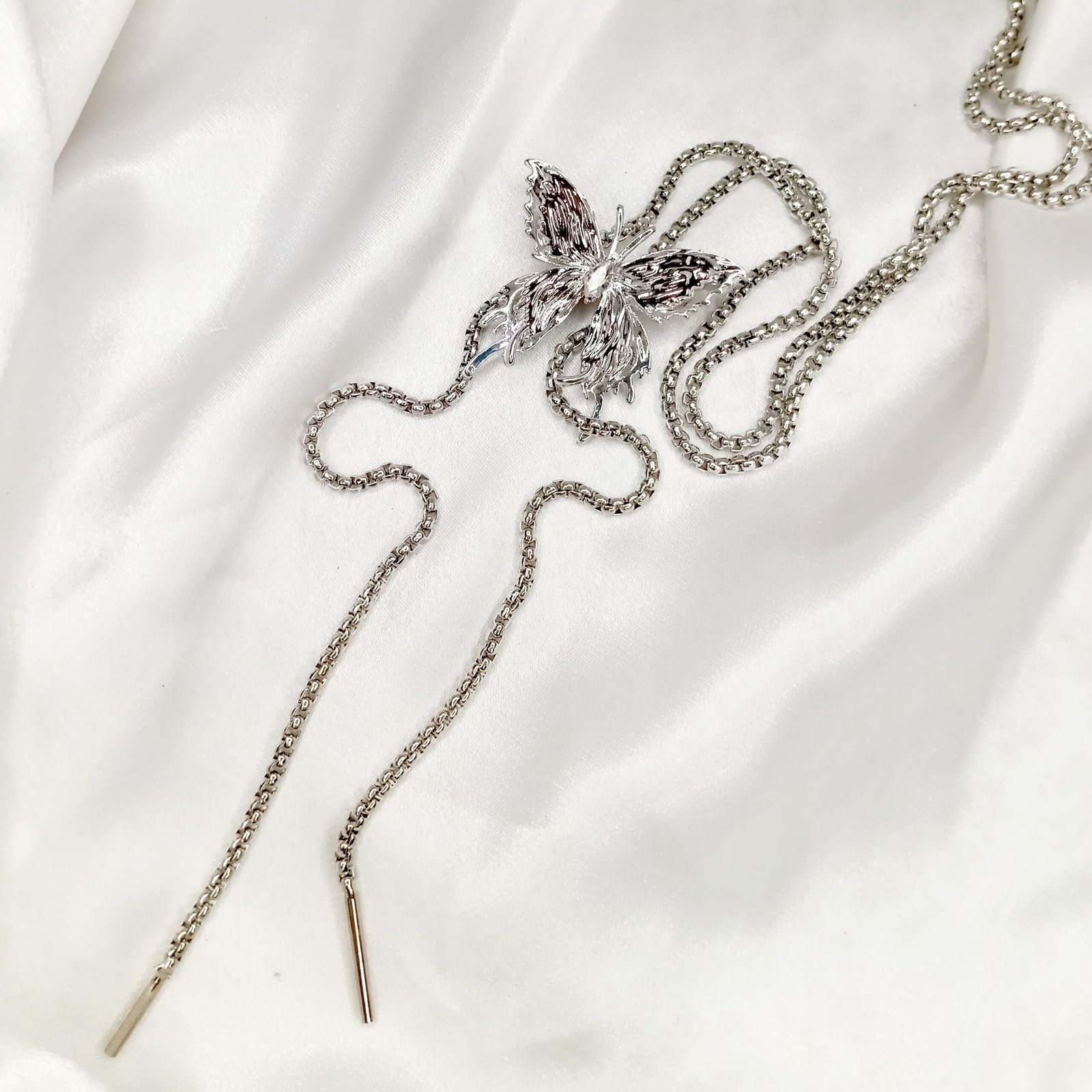 WhatsApp Image 2024-09-01 at 9.49.46 PM(1) Stainless Steel Butterfly Pendant - Image 1