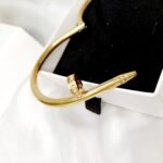 Stainless Steel Cartier Design Nail Handcuff - Image 5