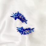 Vintage Rhinestone Zircon Ear Studs - Image 7