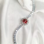Moonshine Red Zircon Fancy Bracelet - Image 7