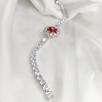 Moonshine Red Zircon Fancy Bracelet - Image 5
