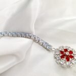 Moonshine Red Zircon Fancy Bracelet - Image 10