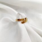 Stainless Steel Cartier Signature Master Ring - Image 10