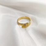 Stainless Steel Cartier Signature Master Ring - Image 8