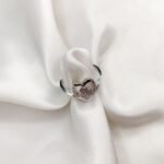 Zircon Heart Cute Romantic Ring - Image 2