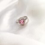 Love Heart Romantic Silver Ring - Image 3