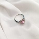 Love Heart Romantic Silver Ring - Image 6