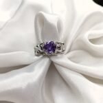 Purple Skeleton Silver Ring - Image 4