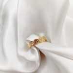 Stainless Steel Cartier Hollow Ring - Image 4