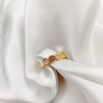 Stainless Steel Cartier Hollow Ring - Image 2