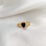 Black Golden Stainless Steel Ring - Image 4