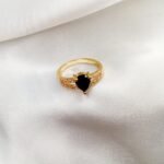 Black Golden Stainless Steel Ring - Image 3