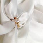 Rose Gold One Crystal High Quality ring - Image 7