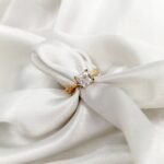 Rose Gold One Crystal High Quality ring