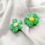 Cute Flower Green Twin pins