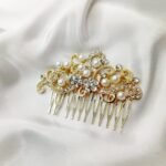 Bridal Mini Tiara Hair Clips Princess Crown Comb Costume Accessories for Bridals and Girls