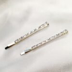 Zircon Silver Pin set