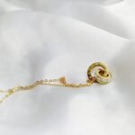 Women Necklace Stainless Steel Black White Shell Necklaces Roman Numeral Luxury Women Wedding Jewelry Collars