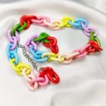 Multi Chain Lightweight Multi Color Girls Neck Piece
