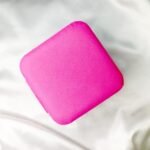 Pink Jewelery Box WIth Zip  and partitions - Image 4