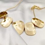 Stainless Steel golden bubble Korean Fashion Neck Chokers Trendy Simple Metal Necklace for Women Gold Color Silver Color Geometric Pendant Jewelry Accessories - Image 4