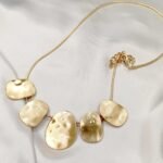 Stainless Steel golden bubble Korean Fashion Neck Chokers Trendy Simple Metal Necklace for Women Gold Color Silver Color Geometric Pendant Jewelry Accessories - Image 2