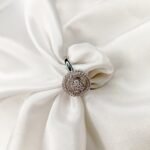 Rotating Two Layer Moving Ring Silver Stainless Steel - Image 2