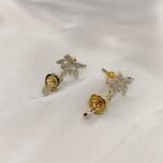 Memoir Gold plated Faux Ruby and Synthetic Diamond Fashion Women Stylish Latest - Image 5