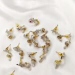 Memoir Gold plated Faux Ruby and Synthetic Diamond Fashion Women Stylish Latest - Image 2