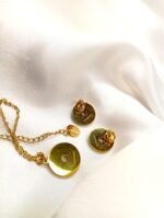 VERS-ACE The secret hole pendant with studs Full Zircon - Image 2