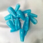 Coffin / Ballerina Artificial Nails 24 pieces | Choose Color - Image 16