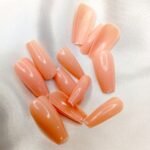 Coffin / Ballerina Artificial Nails 24 pieces | Choose Color - Image 7