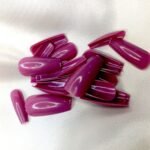 Coffin / Ballerina Artificial Nails 24 pieces | Choose Color - Image 8