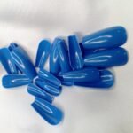 Coffin / Ballerina Artificial Nails 24 pieces | Choose Color - Image 12