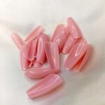 Coffin / Ballerina Artificial Nails 24 pieces | Choose Color - Image 15