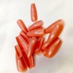 Coffin / Ballerina Artificial Nails 24 pieces | Choose Color - Image 21