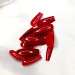 Coffin / Ballerina Artificial Nails 24 pieces | Choose Color - Image 24