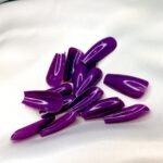 Coffin / Ballerina Artificial Nails 24 pieces | Choose Color - Image 25