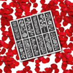 Reusable hand /finger Mehndi Sticker