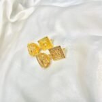 Champaign Medium Size Gold Plated Bali - Image 2