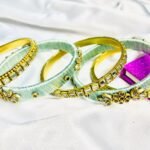 Ice blue Kara bangle Set - Image 5