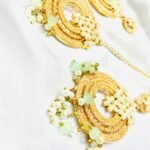 Pistachu Chand bali and tikka - Image 6