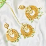 Pistachu Chand bali and tikka - Image 7