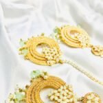 Pistachu Chand bali and tikka - Image 8