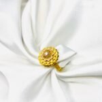 18K Gold Plated Rings Medium/Large 9,10,12 size available Design 5 - Image 2