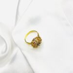 18K Gold Plated Rings Medium/Large 9,10,12 size available Design 4 - Image 5