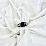 Unisex Ring Black and silver Ring Ornament Face with Black Fashion Hip Golden Wide - Image 2