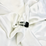 Unisex Ring Black and silver Ring Ornament Face with Black Fashion Hip Golden Wide - Image 3